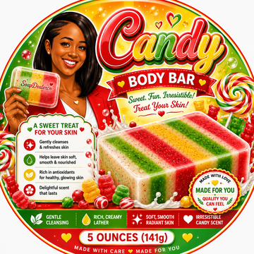 🍬🧼 Candy Body Bar