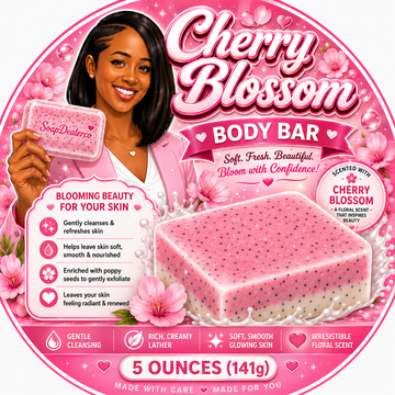 🌸🧼 Cherry Blossom Body Bar