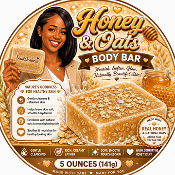 🍯🌾 Honey & Oats Body Bar